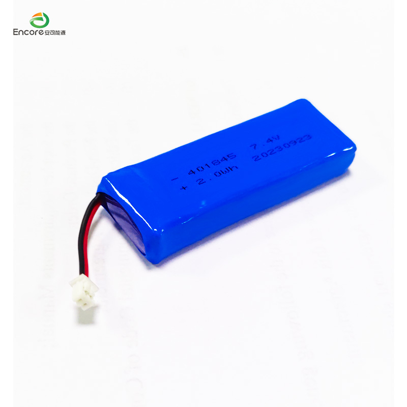 2s lipo ဘက်ထရီ 7.4v