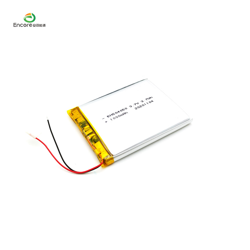 3.7v 1000mah Li Polymer ဘက်ထရီ