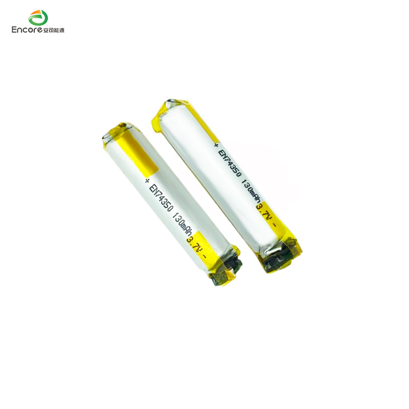 3.7v 120mah ဘက်ထရီ