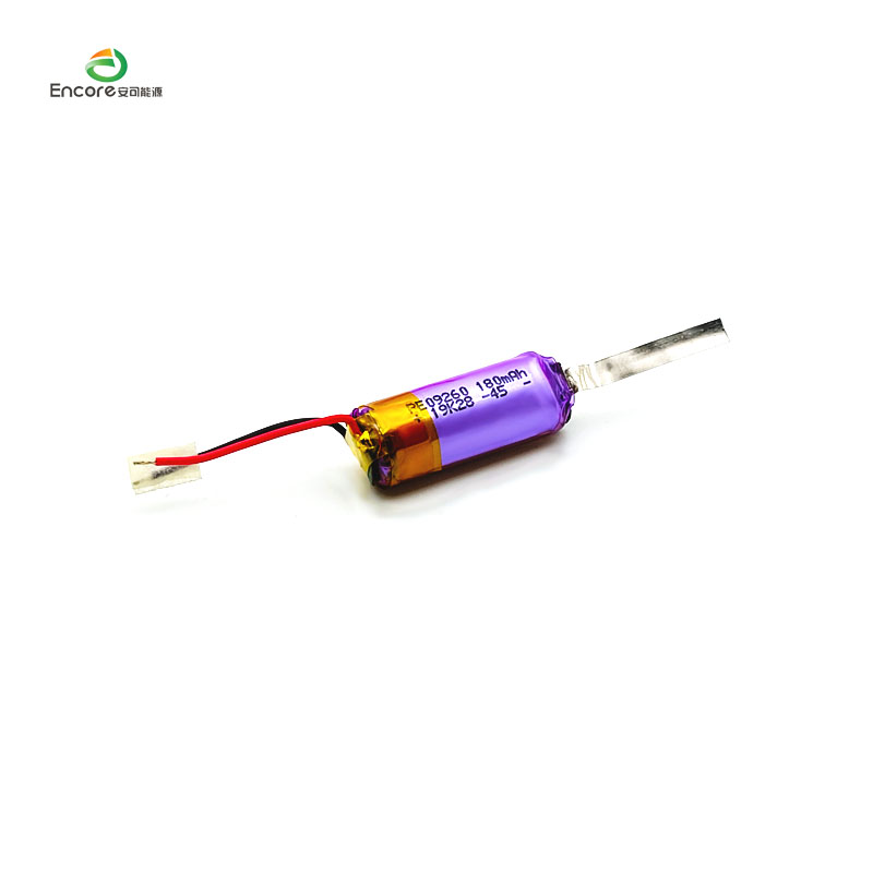 3.7v 180mah Li Po ဘက်ထရီ