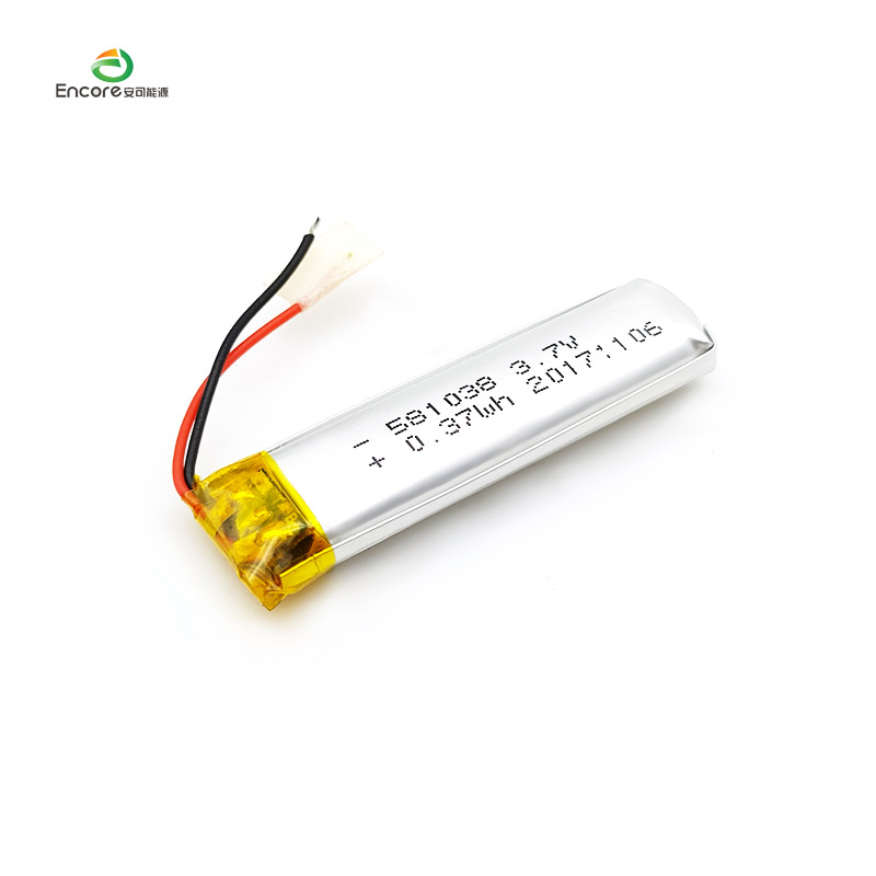 3.7v 180mah Li Polymer ဘက်ထရီ