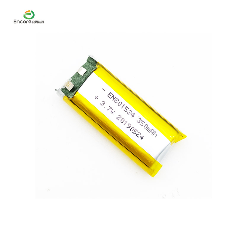 3.7v 350mah Li Polymer ဘက်ထရီ