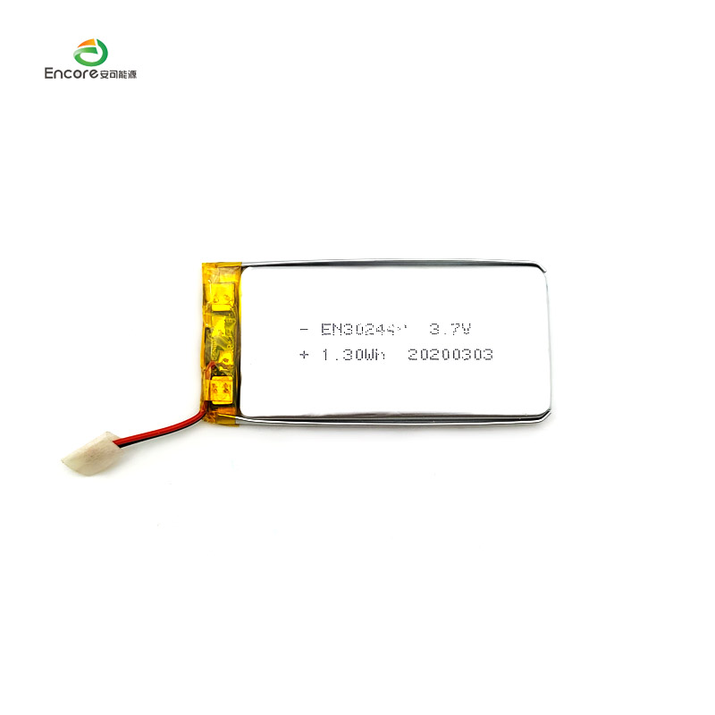 3.7v 350mah လစ်သီယမ် အိုင်းယွန်း လီပေါ်လီမာ ဘက်ထရီ