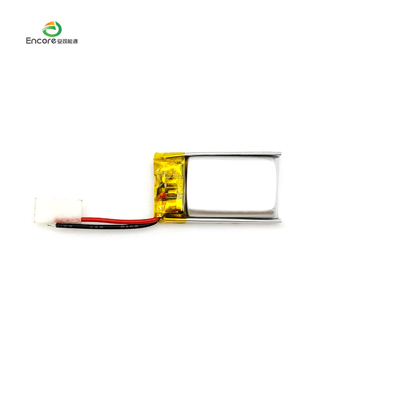 3.7V 70mAh Li-ion အားပြန်သွင်းနိုင်သော Lithium Polymer