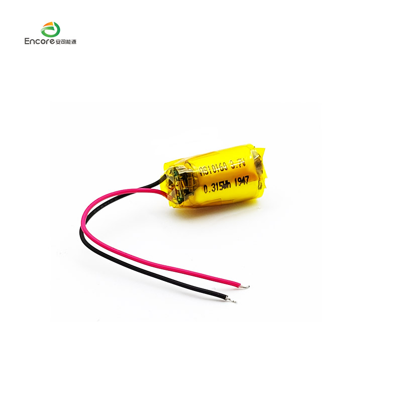 3.7v 80mah lipo ဘက်ထရီ