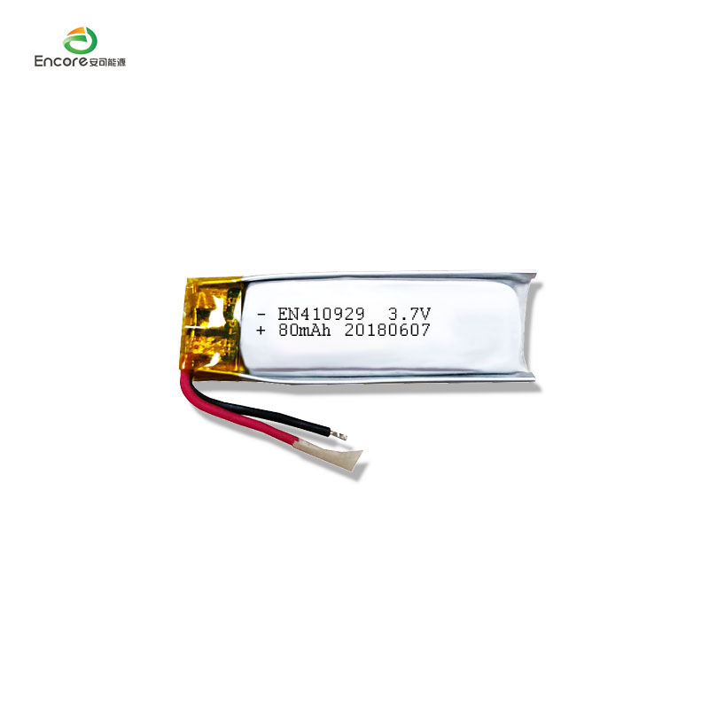 3 7v 80mah Ultra Thin Small Bluetooth နားကြပ် ဘက်ထရီ