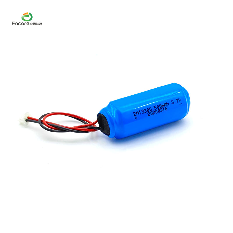 500mAh အားပြန်သွင်းနိုင်သော Lithium-ion Polymer