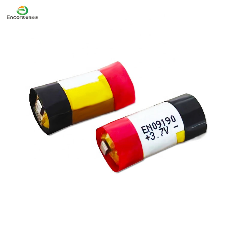 အားပြန်သွင်းနိုင်သော 3.7v 100mah ဘက်ထရီ